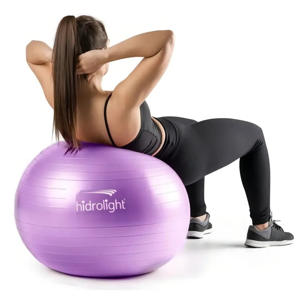 Bola de exercícios Roxa 65 cm — foto 12