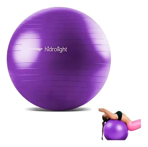 Bola de exercícios Roxa 65 cm — foto 20