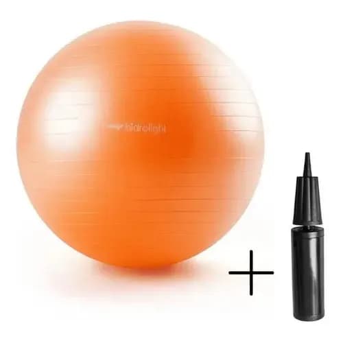 Bola de exercícios Laranja 55 cm — foto 13