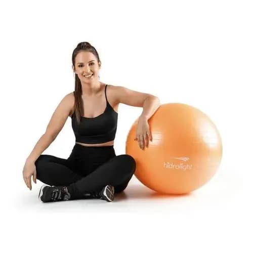 Bola de exercícios Laranja 55 cm — foto 19