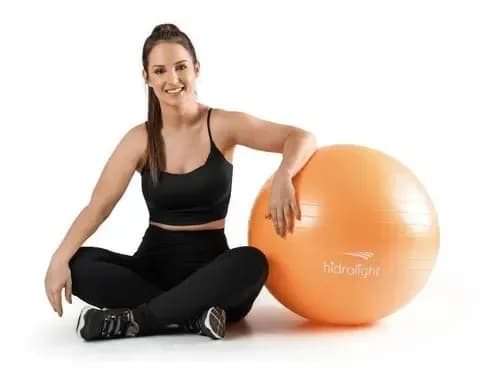 Bola de exercícios Laranja 55 cm — foto 20