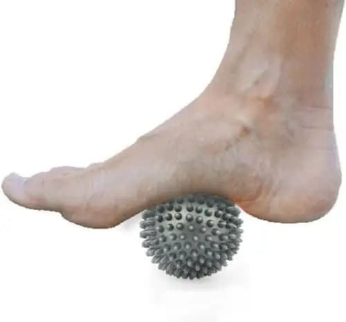 Bola de massagem cinza 9,0cm — foto 3