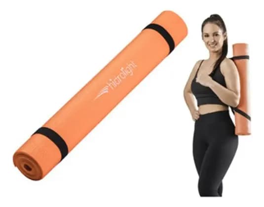 Tapete de Exercicios Laranja